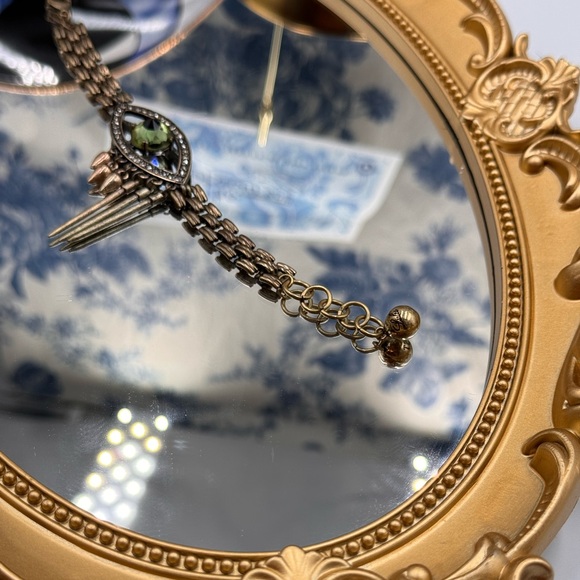 🆕 LULU FROST 🧿 NWOT Evil Eye Mint and Black Glass Lookout Charm Bracelet - Picture 12 of 14